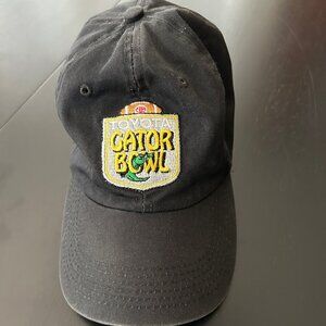 Toyota Gator Bowl (NCAA Football) Black Hat. Adjustable one size fits all